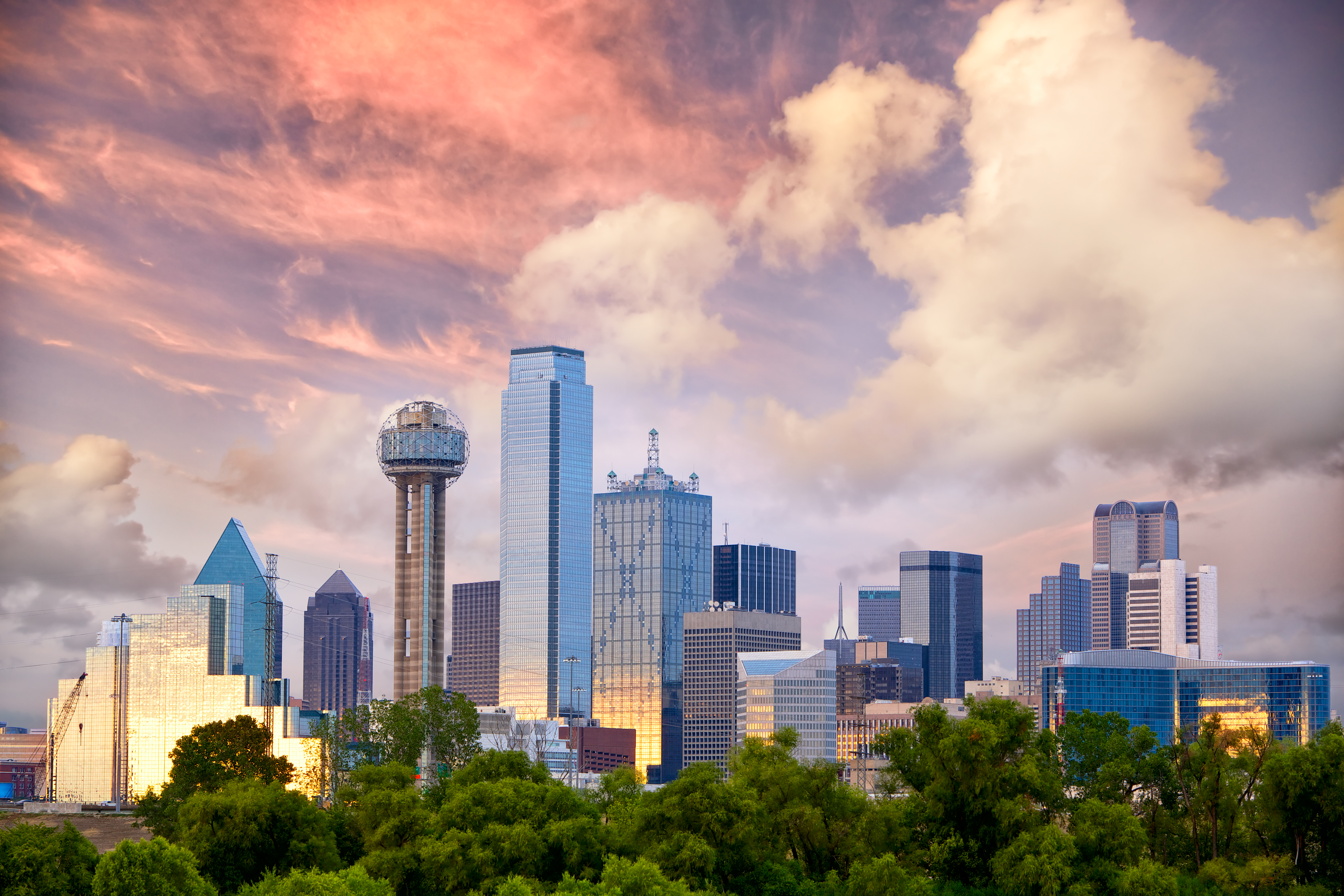 dallas at sunset P5JK2DF